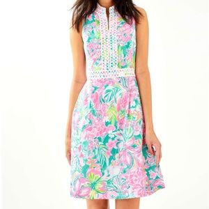 NWT Franci High Collar Dress